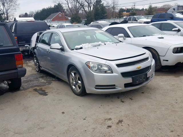 1G1ZC5E08AF175110 - 2010 CHEVROLET MALIBU 1LT SILVER photo 1