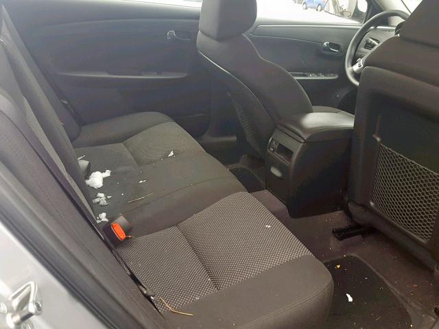 1G1ZC5E08AF175110 - 2010 CHEVROLET MALIBU 1LT SILVER photo 6