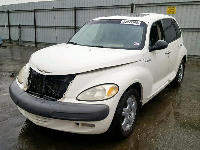 3C8FY4BB51T648686 - 2001 CHRYSLER PT CRUISER WHITE photo 2