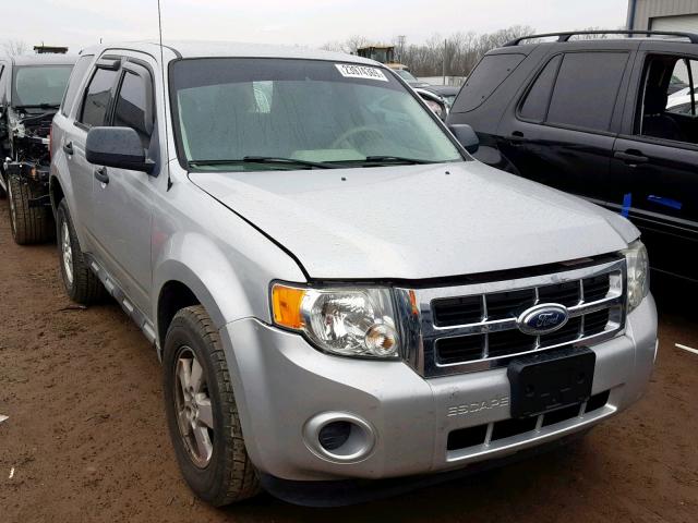 1FMCU02759KC99641 - 2009 FORD ESCAPE XLS SILVER photo 1