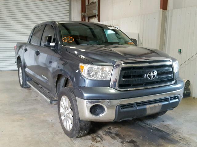 5TFEY5F19AX097932 - 2010 TOYOTA TUNDRA CRE BLUE photo 1