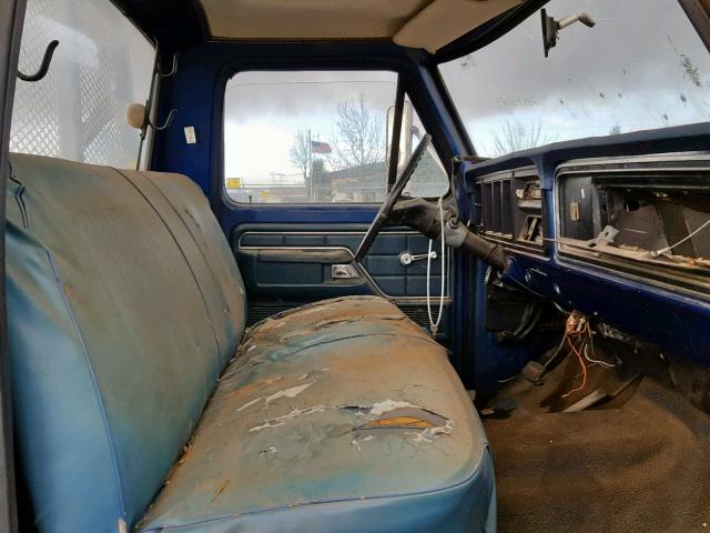 F25MRU84962 - 1974 FORD RANGER BLUE photo 5