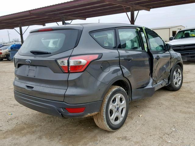 1FMCU0F71HUE35230 - 2017 FORD ESCAPE S GRAY photo 4