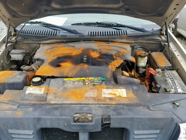 5LMEU68HX4ZJ49677 - 2004 LINCOLN AVIATOR 金色 照片 7