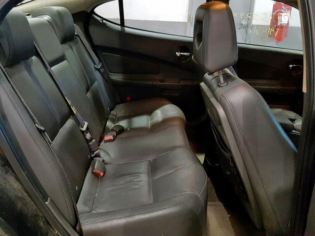 2G2WS522551192256 - 2005 PONTIAC GRAND PRIX BLACK photo 6