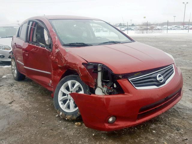 3N1AB6AP2CL675811 - 2012 NISSAN SENTRA 2.0 RED photo 1