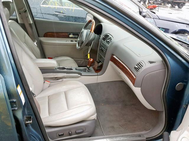 1LNHM87A42Y674124 - 2002 LINCOLN LS أزرق صورة 5