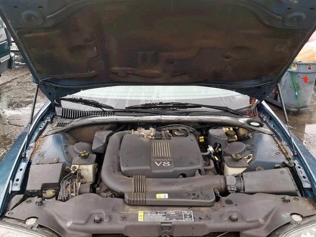 1LNHM87A42Y674124 - 2002 LINCOLN LS أزرق صورة 7
