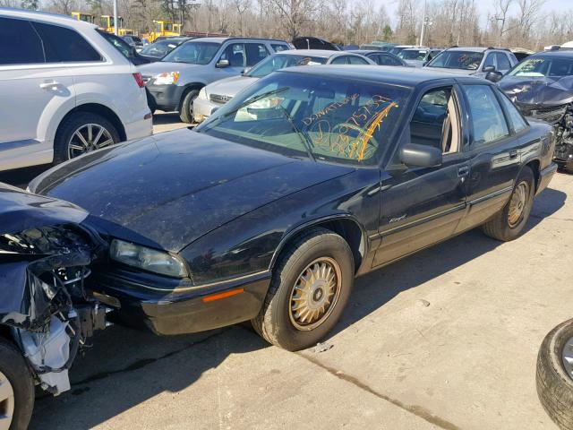 2G4WB52K2T1499811 - 1996 BUICK REGAL CUST BLACK photo 2