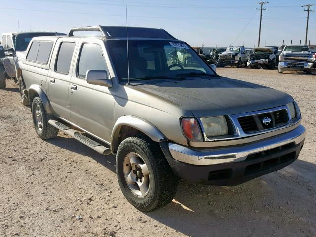 1N6ED27T1YC381743 - 2000 NISSAN FRONTIER C SILVER photo 1