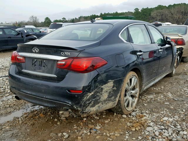 JN1BY1PP0JM330485 - 2018 INFINITI Q70L 3.7 L BLACK photo 4