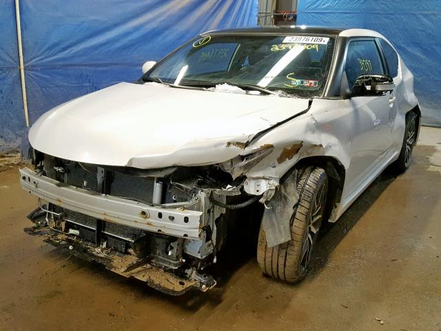 JTKJF5C72FJ004121 - 2015 TOYOTA SCION TC თეთრი ფოტო 2