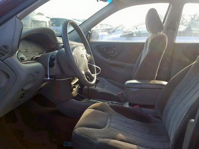 1G1NE52J816259658 - 2001 CHEVROLET MALIBU LS BURGUNDY photo 5