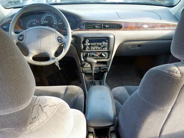 1G1NE52J816259658 - 2001 CHEVROLET MALIBU LS BURGUNDY photo 9