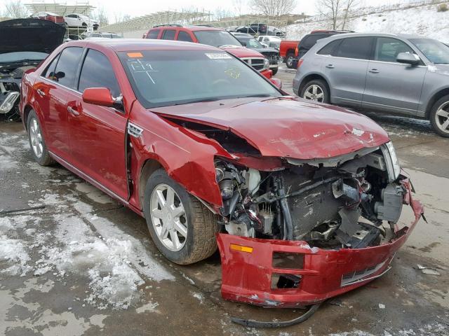 1G6DZ67A980166296 - 2008 CADILLAC STS RED photo 1