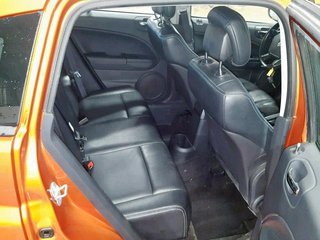 1B3CB8HB9BD214865 - 2011 DODGE CALIBER RU ORANGE photo 6