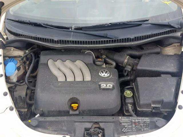 3VWCM31Y55M315126 - 2005 VOLKSWAGEN NEW BEETLE თეთრი ფოტო 7
