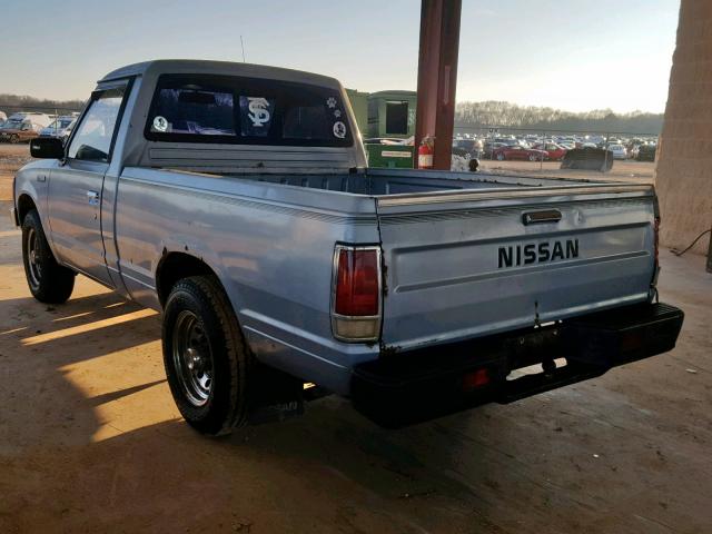 1N6ND01S9GC318876 - 1986 NISSAN 720 BLUE photo 3