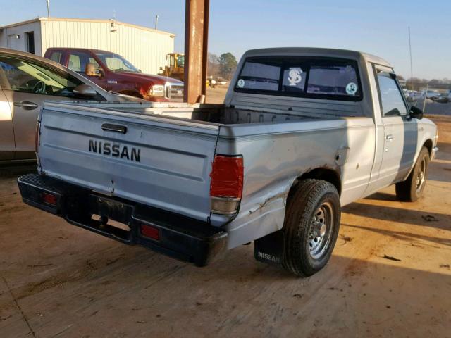 1N6ND01S9GC318876 - 1986 NISSAN 720 BLUE photo 4