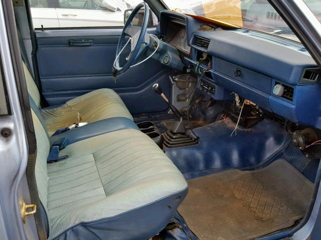 1N6ND01S9GC318876 - 1986 NISSAN 720 BLUE photo 5