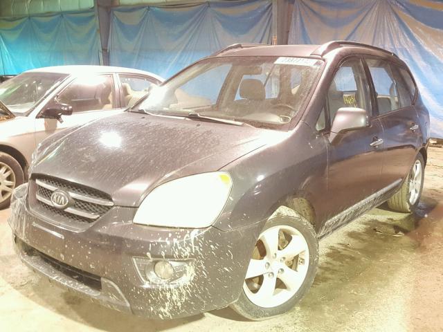 KNAFG526877111298 - 2007 KIA RONDO LX CHARCOAL photo 2