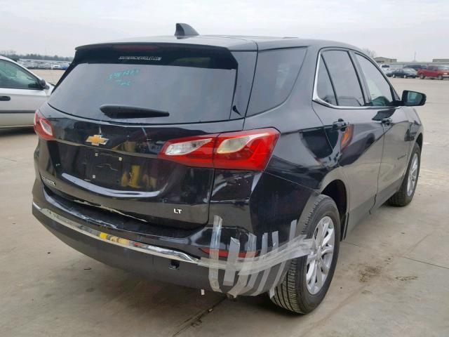 3GNAXJEV3JL113138 - 2018 CHEVROLET EQUINOX LT BLACK photo 4