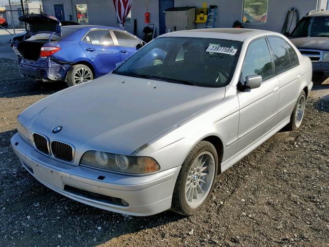 WBADN63482GN85762 - 2002 BMW 540 I AUTO SILVER photo 2