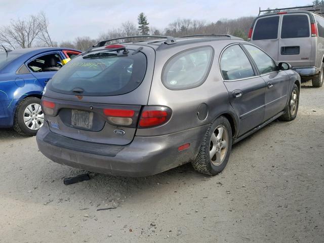 1FAFP59UX2G269552 - 2002 FORD TAURUS SEL GRAY photo 4