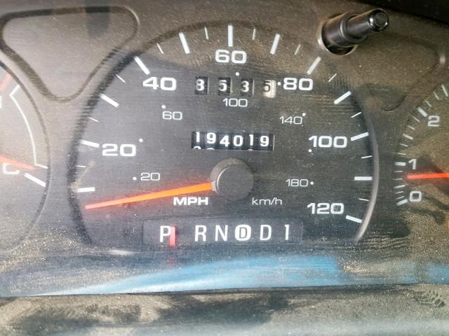 1FAFP59UX2G269552 - 2002 FORD TAURUS SEL GRAY photo 8