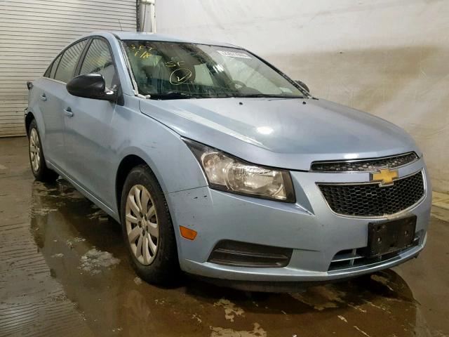 1G1PC5SH9B7292613 - 2011 CHEVROLET CRUZE LS BLUE photo 1