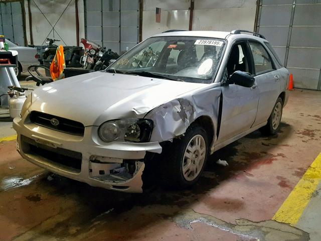 JF1GG65564H820341 - 2004 SUBARU IMPREZA TS SILVER photo 2