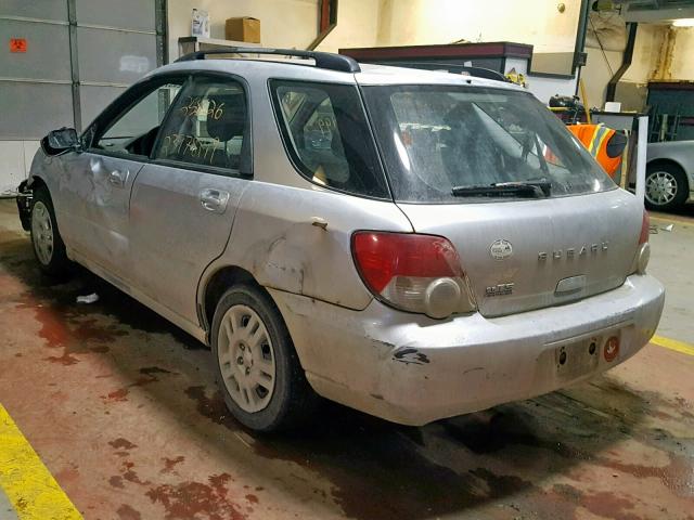 JF1GG65564H820341 - 2004 SUBARU IMPREZA TS SILVER photo 3