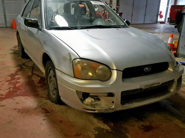 JF1GG65564H820341 - 2004 SUBARU IMPREZA TS SILVER photo 9