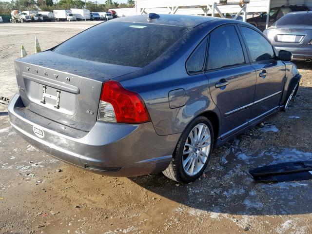 YV1MS382592463556 - 2009 VOLVO S40 2.4I GRAY photo 4