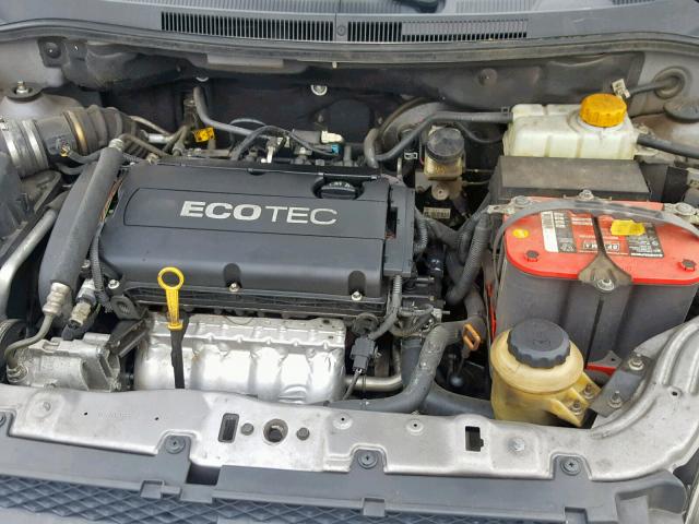 KL1TD5DE3BB230618 - 2011 CHEVROLET AVEO LS GRAY photo 7