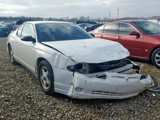 2G1WW12E359287766 - 2005 CHEVROLET MONTE CARL WHITE photo 1