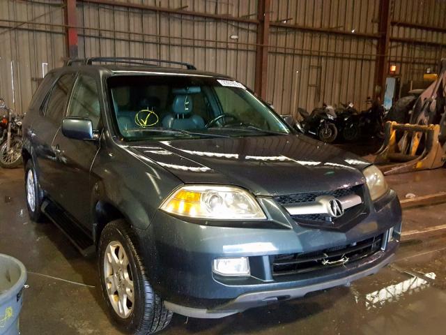 2HNYD18975H529300 - 2005 ACURA MDX TOURIN GREEN photo 1