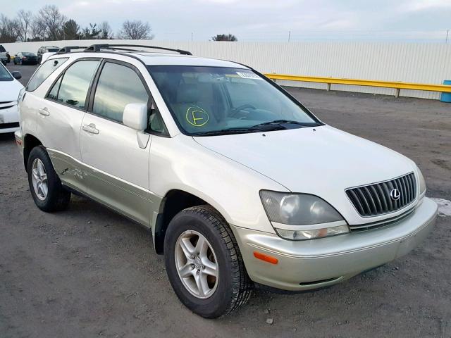 JT6HF10U3Y0103037 - 2000 LEXUS RX 300 WHITE photo 1