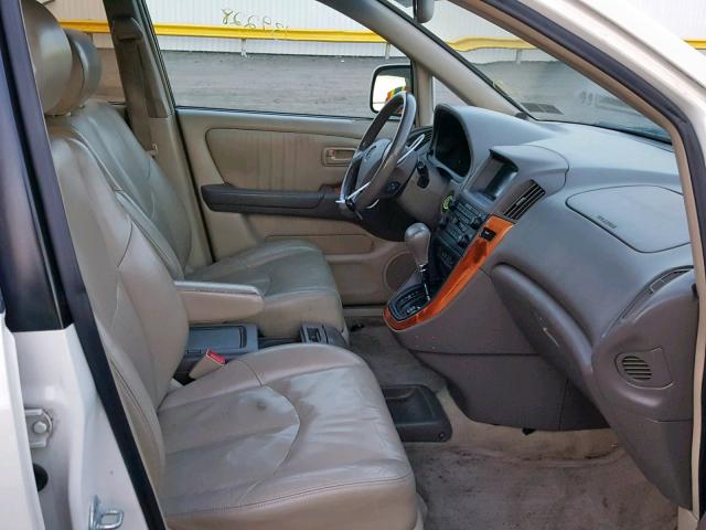 JT6HF10U3Y0103037 - 2000 LEXUS RX 300 WHITE photo 5