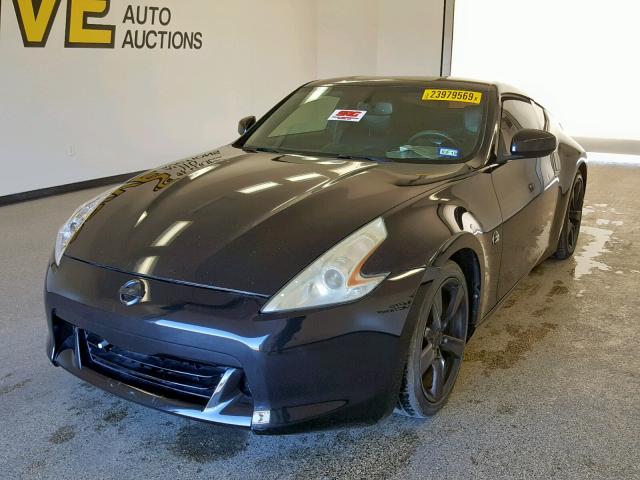 JN1AZ44E99M401501 - 2009 NISSAN 370Z BLACK photo 2