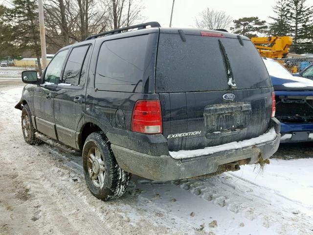 1FMPU145X6LA25439 - 2006 FORD EXPEDITION BLACK photo 3