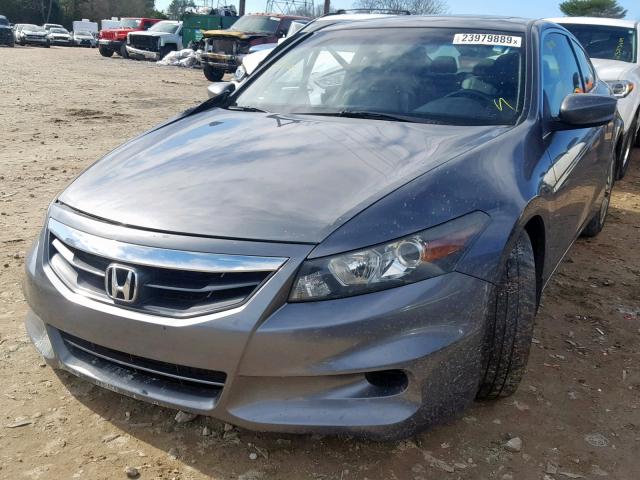 1HGCS1B81BA006324 - 2011 HONDA ACCORD EXL GRAY photo 2