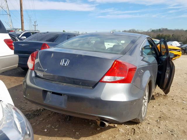 1HGCS1B81BA006324 - 2011 HONDA ACCORD EXL GRAY photo 4