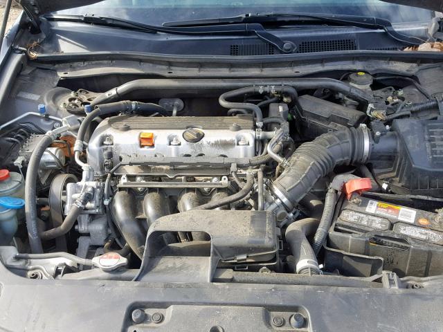 1HGCS1B81BA006324 - 2011 HONDA ACCORD EXL GRAY photo 7