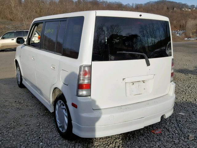 JTLKT324864072765 - 2006 TOYOTA SCION XB Ақ фото 3