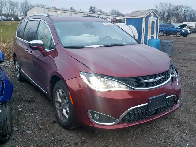 2C4RC1GG2JR258180 - 2018 CHRYSLER PACIFICA L RED photo 1