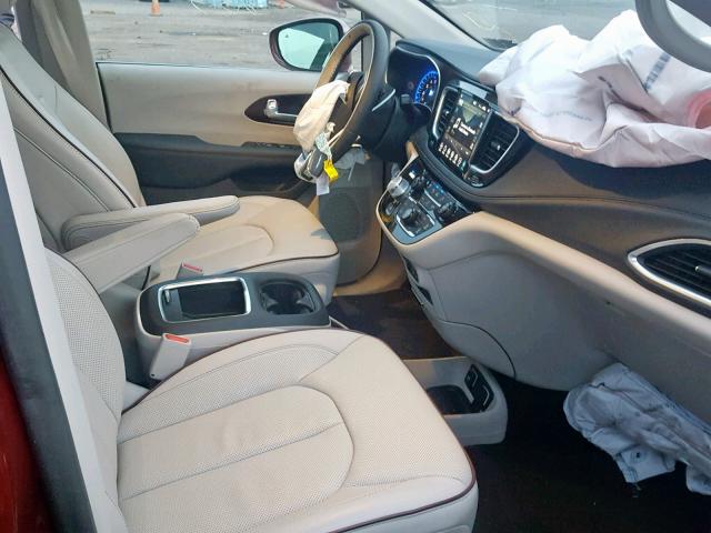 2C4RC1GG2JR258180 - 2018 CHRYSLER PACIFICA L RED photo 5