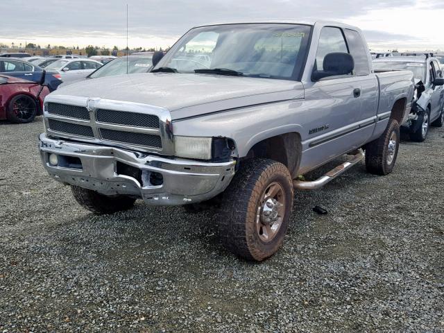 1B7KF23Z7XJ567338 - 1999 DODGE RAM 2500 SILVER photo 2