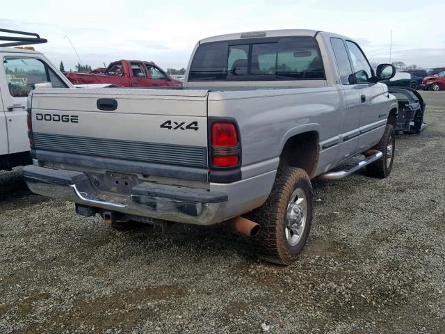 1B7KF23Z7XJ567338 - 1999 DODGE RAM 2500 SILVER photo 4