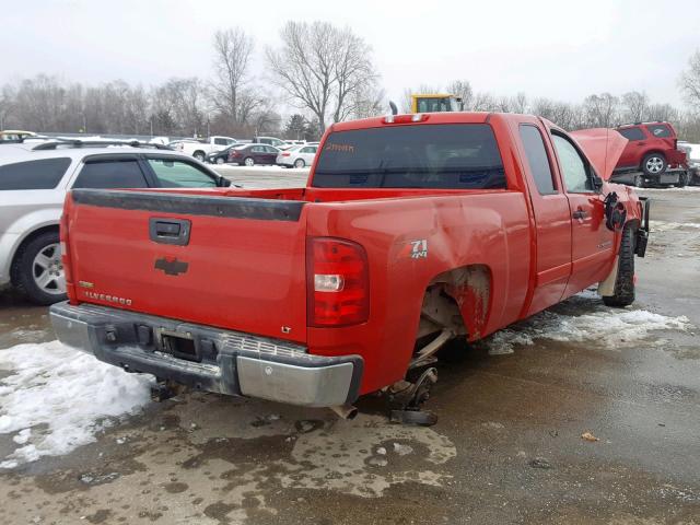 1GCEK19078Z178634 - 2008 CHEVROLET SILVERADO RED photo 4